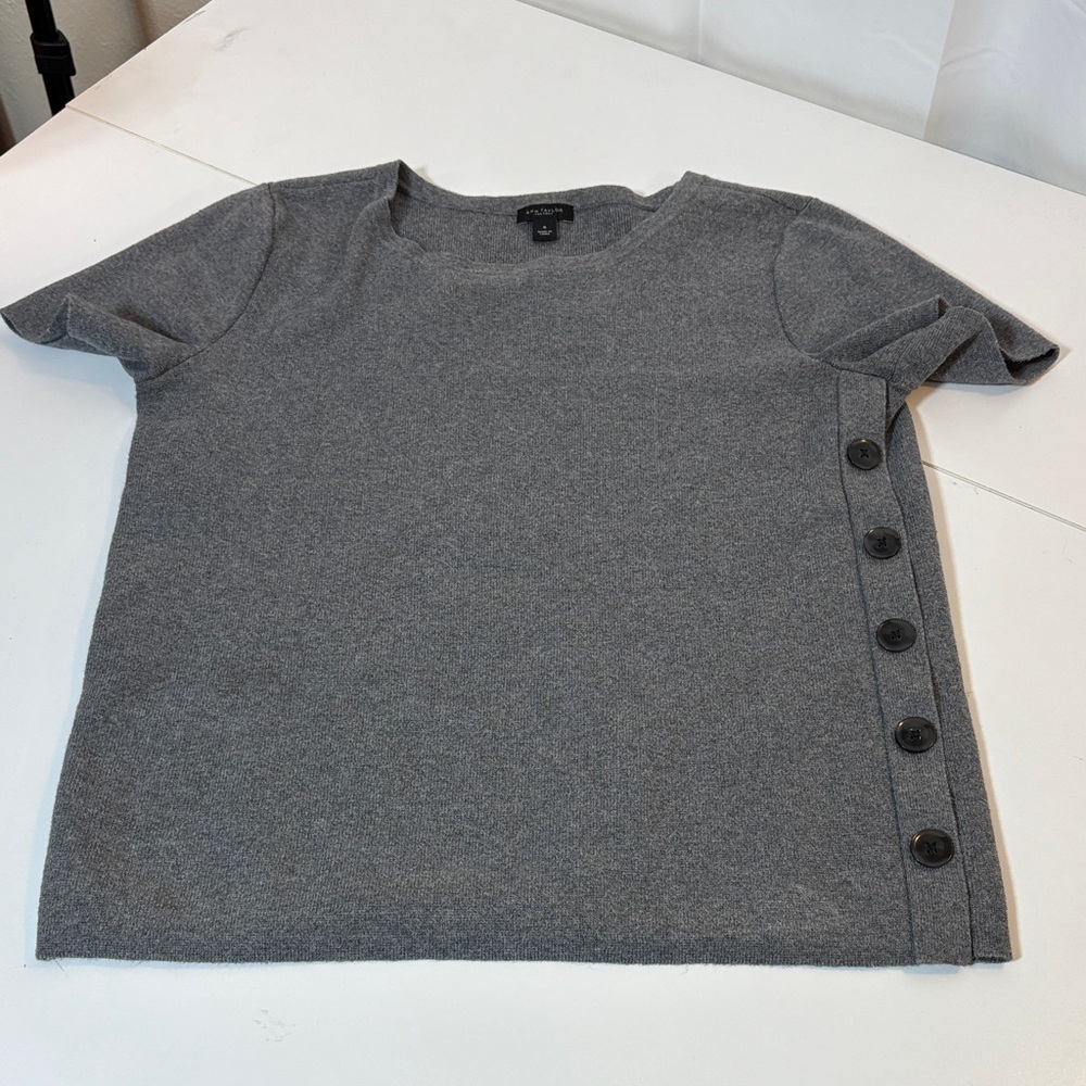 Ann Taylor Heather Gray Sweater